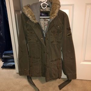 Women’s military utility jacket